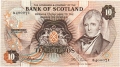 Bank Of Scotland 10 Pound Notes 10 Pounds,  5. 2.1981
